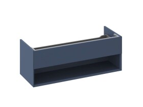 RAVAK - Lite Umyvadlová skříňka 120x45x43 cm, 1 zásuvka, Deepsea Blue X000001869