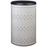 Rossignol Lina 701000 bílý / Koš na prádlo s víkem / 65 L / RAL 9016 (3019927010006)