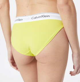 Dámské kalhotky F3787E ZIR žlutá Calvin Klein žlutá