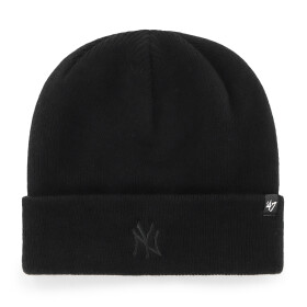 47 Brand Pánská zimní čepice New York Yankees MLB Randle '47 CUFF KNIT Black