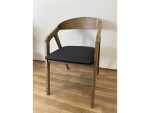 Murdia Dubová židle Frame, patina-černá masiv Typ čalounění: Diosa 19