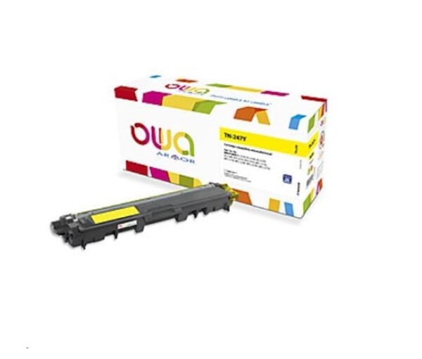 OWA Armor toner pro CANON LBP 621Cw, 623Cdw, MF641Cw, 643Cdw, 645Cx,CRG054H Y,2300 str.,žlutá/yellow (CRG-054H Y) EDF_1082037