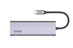 Lexar 7-v-1 USB-C Hub / USB 3.2 Gen1 Typ-C / 3xUSB-A / HDMI / SD microSD slot, PD 100W (LPAH31N-RNHNG)