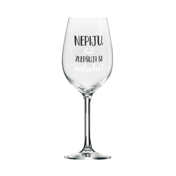 Mega sklenice na víno - Zlepšuji si náladu - Albi