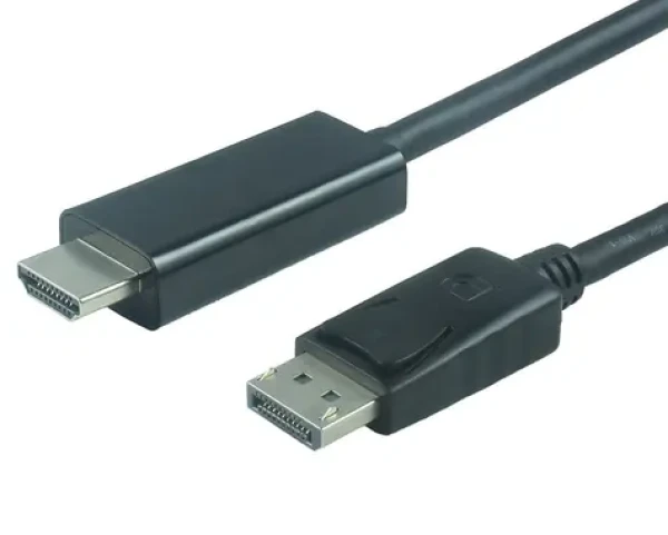 PremiumCord Kabel DisplayPort 1.2 – HDMI 2.0 černá / Kabel / 4K 60Hz / pozlacené konektory / M/M / 3 m (kportadk04-03)