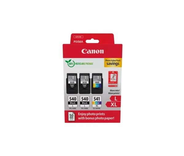 Canon CARTRIDGE PG-540Lx2/CL-541XL PVP pro PIXMA MX3x5, 4x5, 5x5, MG2150, 3x50, 4x50, TS515x EDF_1050547