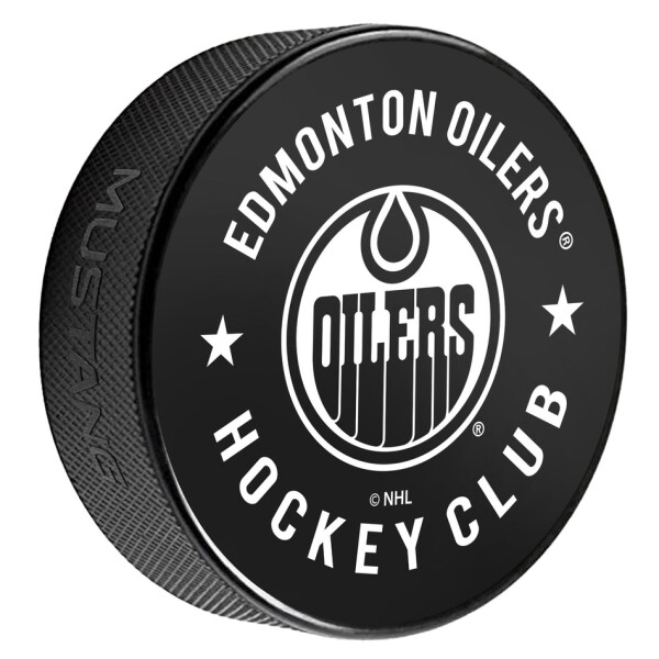 Mustang Puk Edmonton Oilers NHL Printed Hockey Club