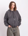 Carhartt WIP W' Hooded Hoggard Jacket Black garment dyed XS