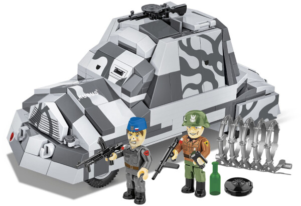 COBI 3114 II WW Varšavské povstání KUBUŚ, 1:35, 302 k, 2 f