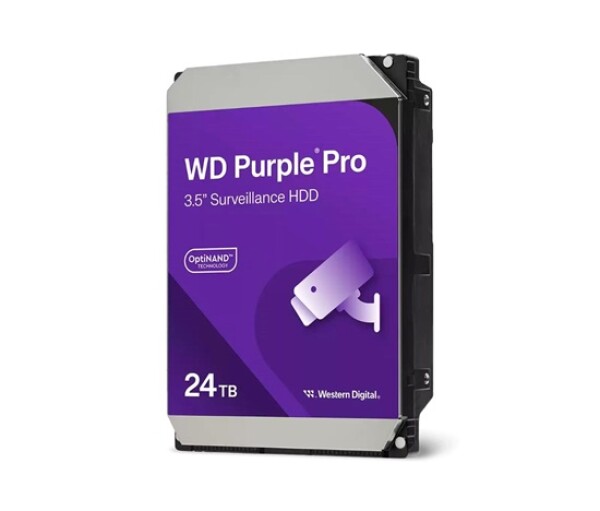 WD PURPLE PRO WD241PURP 24TB, SATA III 3.5", 512MB 7200RPM, 287MB/s, CMR EDF_8100631