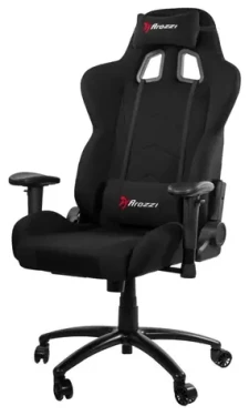 AROZZI INIZIO Fabric černá / herní židle / 123 - 130.5 cm / nosnost 105 kg / textil (INIZIO-FB-BLACK)