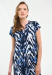 Volcano Dress Blue