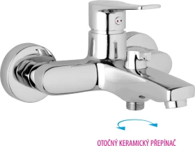 JB Sanitary Vanová nástěnná baterie DOKA 150 mm bez příslušenství K10 50 00