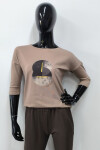 COLLEGE BLOUSE CAPPUCCINO 36