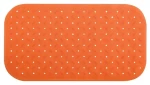 MSV CLASS Premium oranžová / Protiskluzová podložka do vany / SBS kaučuk / 36 x 65 cm