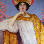 Nástěnný kalendář poznámkový 2027 Notique Gustav Klimt, 30 x 30 cm