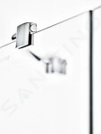 RAVAK - SmartLine Sprchové dveře dvoudílné SMSD2-120 A-L, 1189-1206 mm, levé, chrom/čiré sklo 0SLGAA00Z1