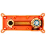 REA - Podomítková umyvadlová baterie Clif Brush Copper REA-B5842