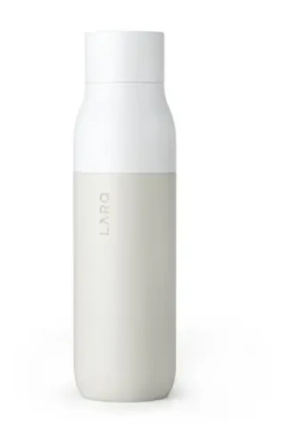LARQ PureVis 500ml granite white/ nerezová samočistící láhev na pití / UV sterilizace (BDGW050A)
