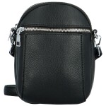 Trendy dámská koženková crossbody kabelka Kirké, černá