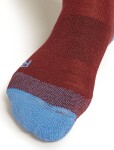 Dámské merino lyžařské ponožky ICEBREAKER Wmns Ski+ Light OTC, Port/Baja/Cedar Wood velikost: 41-43 (L)