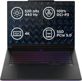 Lenovo Legion 9 18IAX10 černá / 18" WQUXGA / Intel Core Ultra 9 275HX / 32GB / 1TB SSD / RTX 5080 16GB / Bez OS (83EY002LCK)