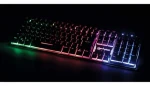 Manhattan USB gaming klávesnice černá / Klávesnice / drátová / LED podsvícení / Anti-ghosting / kovový spodek / IPX4 (178457)