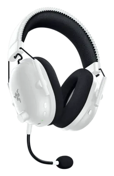 Razer BlackShark V2 Pro for PlayStation bílá / Herní sluchátka s mikrofonem / 2.4GHz / Bluetooth / USB-C (RZ04-04530600-R3G1)