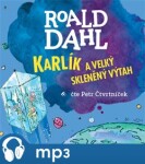 Karlík velký skleněný výtah Roald Dahl