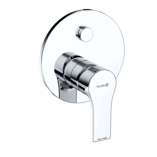 KLUDI - Zenta SL Baterie pod omítku pro 2 spotřebiče, chrom 487590565