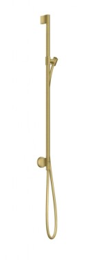 AXOR - One Sprchová tyč 97 cm, se sprchovou hadicí, kartáčovaná mosaz 48792950