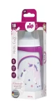 NIP Kids cup láhev s pítkem PP 330ml růžová / od 18 měsíců (NIP35052)