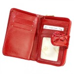 Módní dámská kožená peněženka Gregorio Zaida, červená