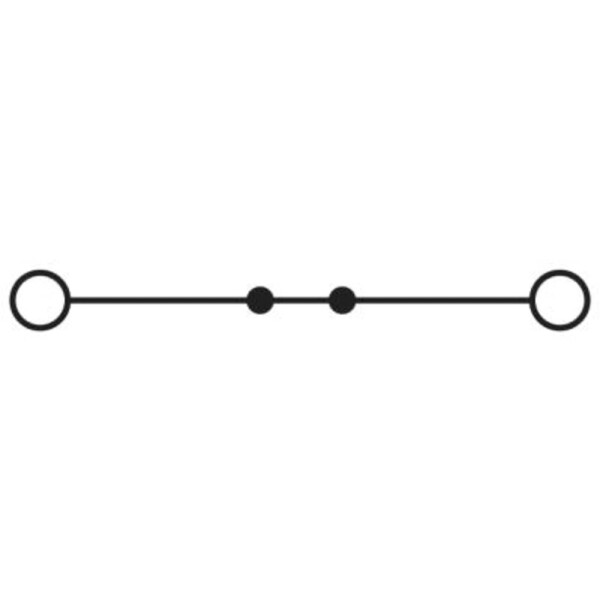 Phoenix Contact 3209511 průchodková svorka 5.2 mm pružinová svorka žlutá 50 ks