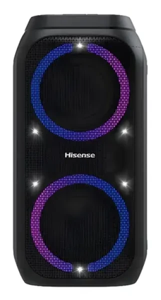 Hisense Party Rocket 160 černá / Party reproduktor / Bluetooth / 160W RMS / USB / Výdrž 12h (20013565)
