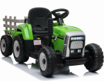 Mamido Elektrický traktor s vlečkou Blow zelený