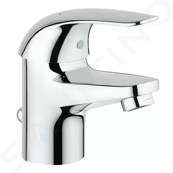 GROHE - Euroeco Umyvadlová baterie s výpustí, velikost S, chrom 23262000