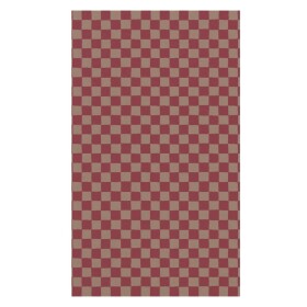 Maileg Balicí papír Checker Powder/Red – 10 m, červená barva, papír