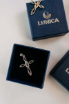 LUNICA Stříbrný přívěsek křížek 0183 Ag 925; ≤1,6 g.
