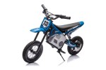Mamido Dětská elektrická motorka Cross 350W 36V modrá