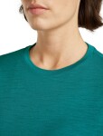 Dámské merino triko s krátkým rukávem ICEBREAKER Wmns 150 Tech Lite III SS Tee, Tidal Teal velikost: M