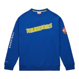 Mitchell & Ness Pánská mikina Golden State Warriors NBA There and Back Crewneck Sweater Velikost: 2XL