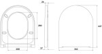 CERSANIT - Set C22 AQUA 50 MECH QF WHB LARGA SQUARE CO DUR SC EO S701-801