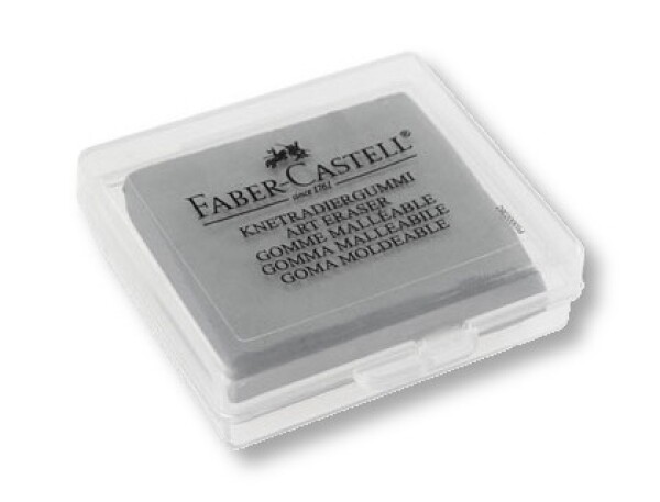 Faber-Castell Pryž tvárlivá umělecká šedá Faber Castell v průhledné krabičce