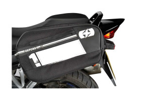 Boční brašny na motocykl Oxford F1 černé, 45L