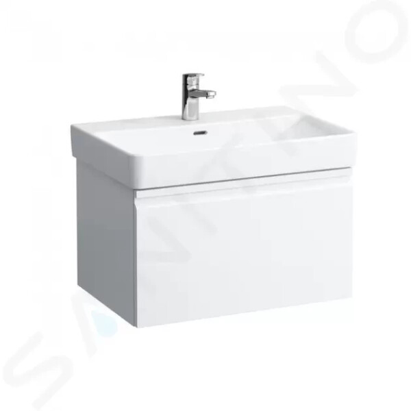 Laufen - Pro S Umyvadlová skříňka, 665x450x390 mm, 1 zásuvka, matná bílá H4834520964631