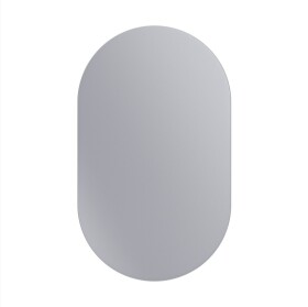 Erga Oval, oválné zrcadlo 60x100cm, ERG-V01-OVAL-6010-CL
