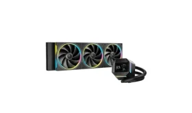 DEEPCOOL LM360 ARGB černá / AIO vodní chladič CPU / 3x 120mm / 2.4" IPS displej / AMD + Intel (R-LM360-BKDMMC-1)