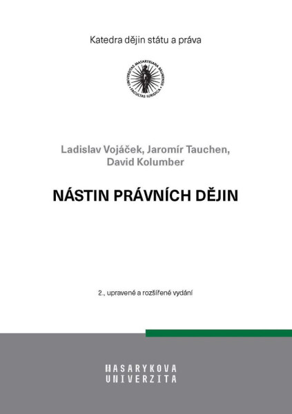 Nástin právních dějin - Jaromír Tauchen