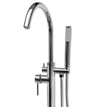 REA - Volně stojící baterie Lungo Chrome REA-B7497